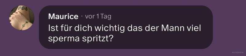 Frage der Woche! 🙌🏻 Nein ist es mir nicht…👀