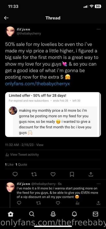 hurry go get the 50% discount on my vip page, so you can che..