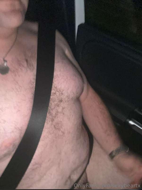 Just your casual nightly drive….naked. Nothing better!