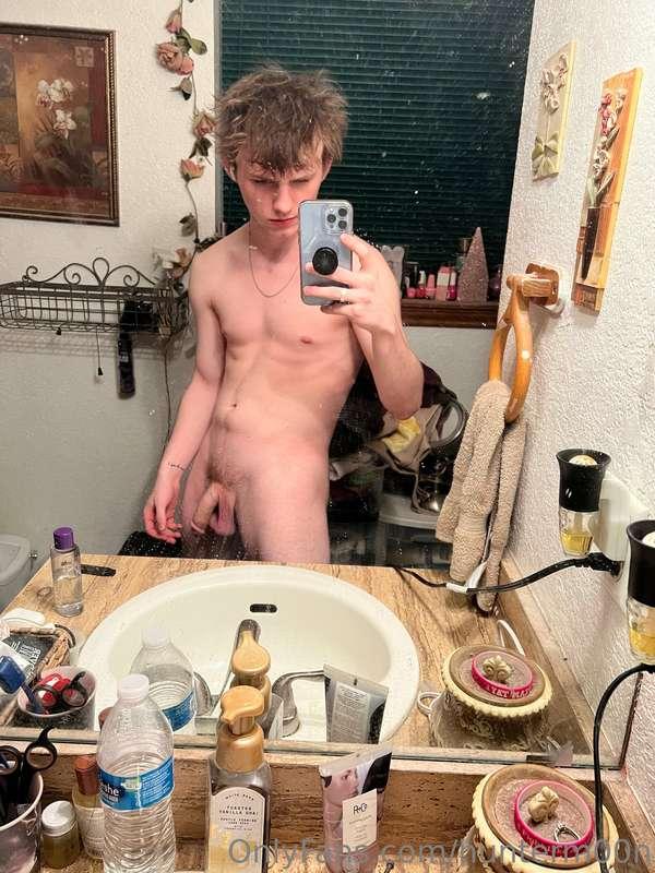 My nuts were hanging