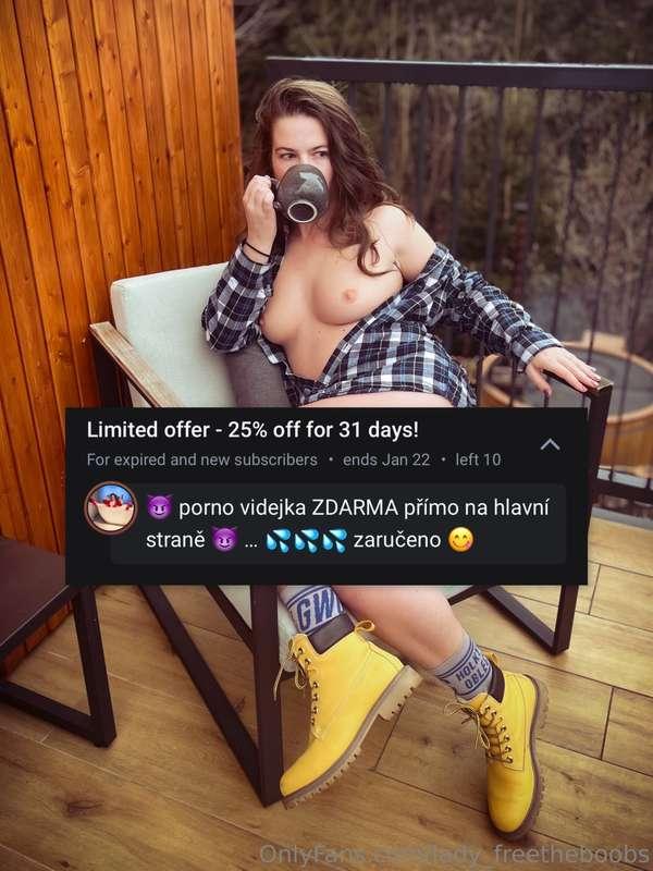 😇 Pojď se zahřát na můj VIP profil @lady_freetheboobs_vip 😈 ..