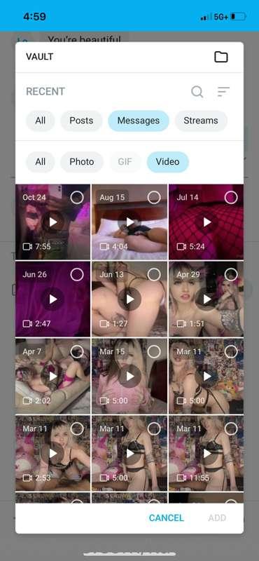let me know if y’all want any of my videos in my vault 💕 pri..