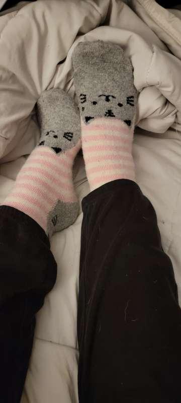 My cute warm socks