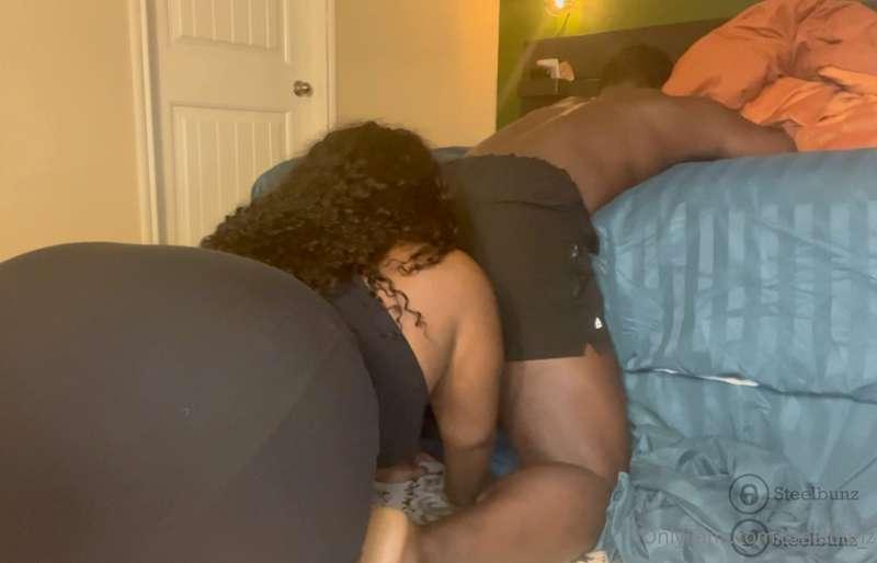 Boxers face farts in @eb49booty 's face. As much as she love..