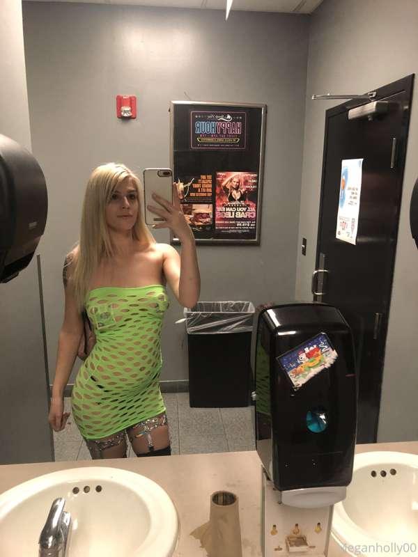 Love this Neon see through dress