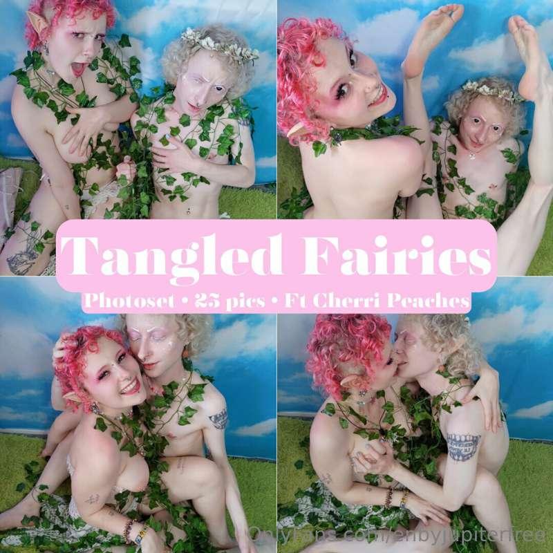 🍄TANGLED FAIRIES🍄  It feels good to be making photosets agai..