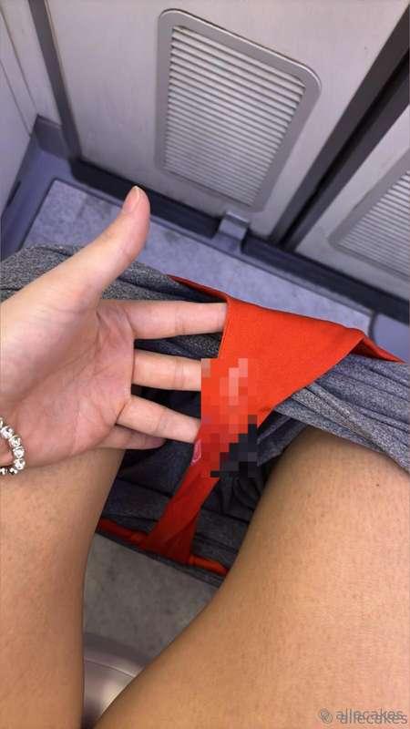 POV: my panties after a long flight to Japan 💦 there's nothi..