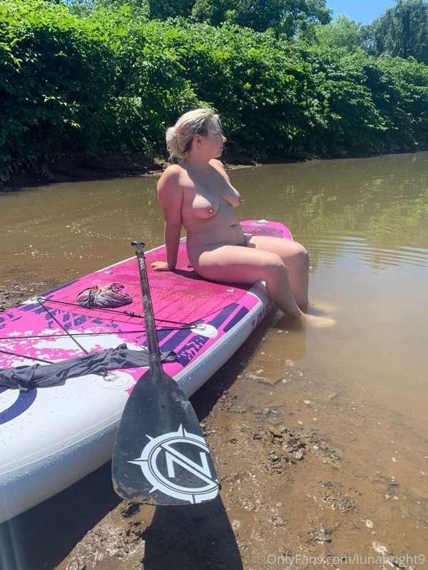 Wonderful day today, got to paddleboard in some beautiful we..