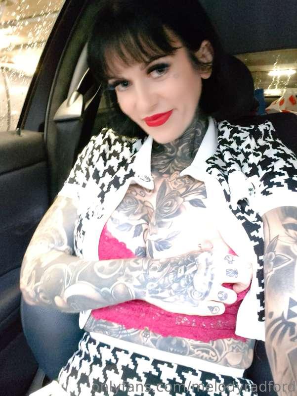 Cheeky flash in the car hehe