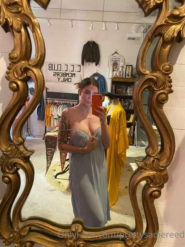 It’s hot outside. This is about as publicly undressed as one..