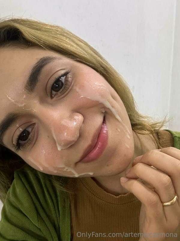 Some new cum facials, that I wasn't able to record so here's..