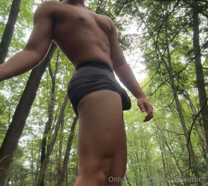 what would we do in the woods 🥵