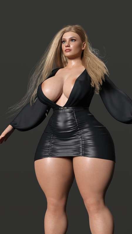(WIP) OC Night Club Dress
