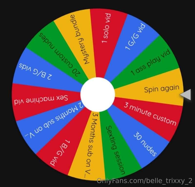 Let's play a game... Prize every time $5 per spin 💞Screen re..