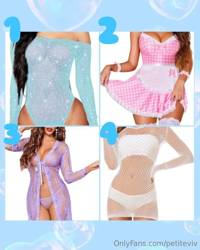 Pick out my next outfit 💞 poll time :)Hii everyone, hope all..