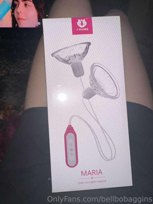 OMGGG NEW TOY💕😋 nipple sucking clamps 👀 whoever sent me this..