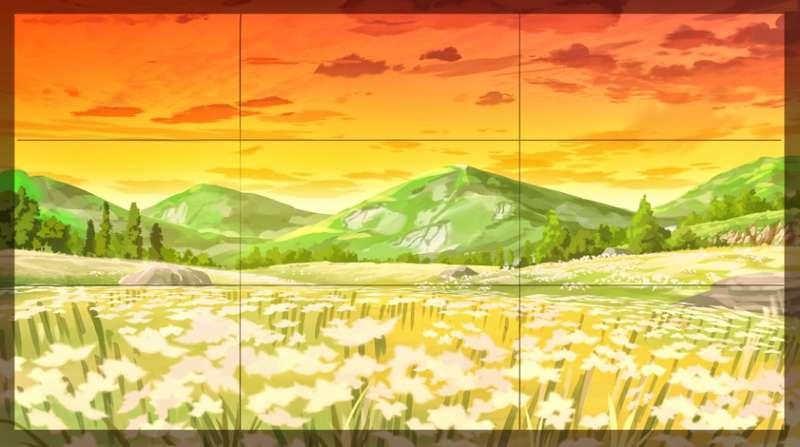 ♥ Spring Background Preview ; Sunset Version ♥