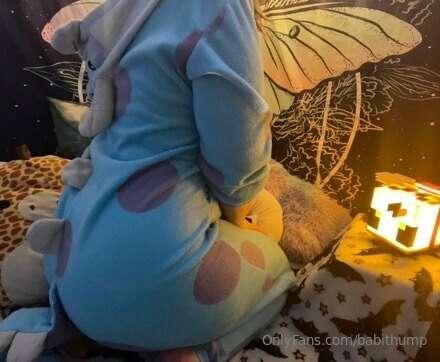 oh no my onesie came off
