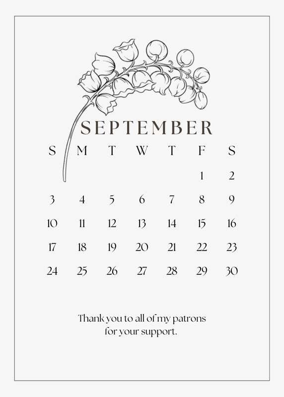 HAPPY SEPTEMBER ❤︎