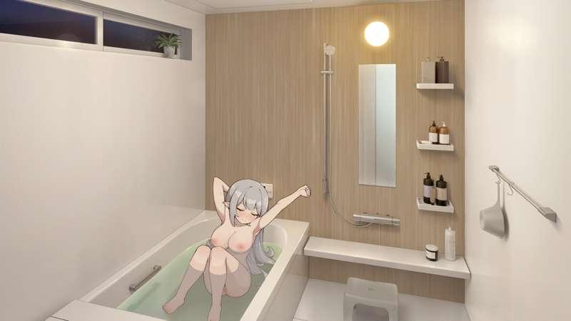 【Animation】 - Bathing Imouto