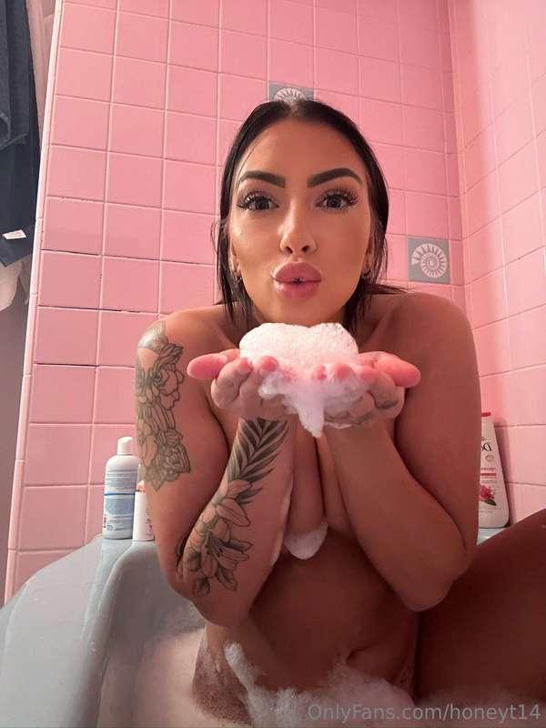 **DOUBLE FEATURE** in honour of **National BUBBLE BATH DAY**..