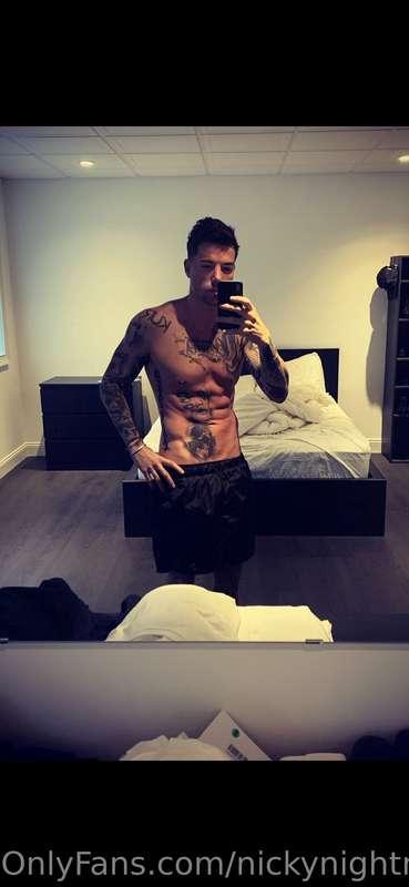 Slide in my DMs right now with a '🖤' for a special treat 😈