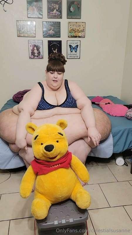 It was so fun squashing this bear! I wonder what or who else..