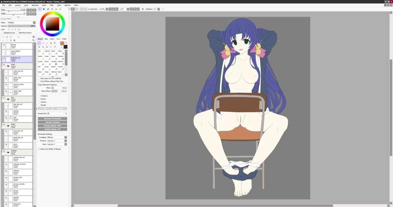 More progress on Kozue.