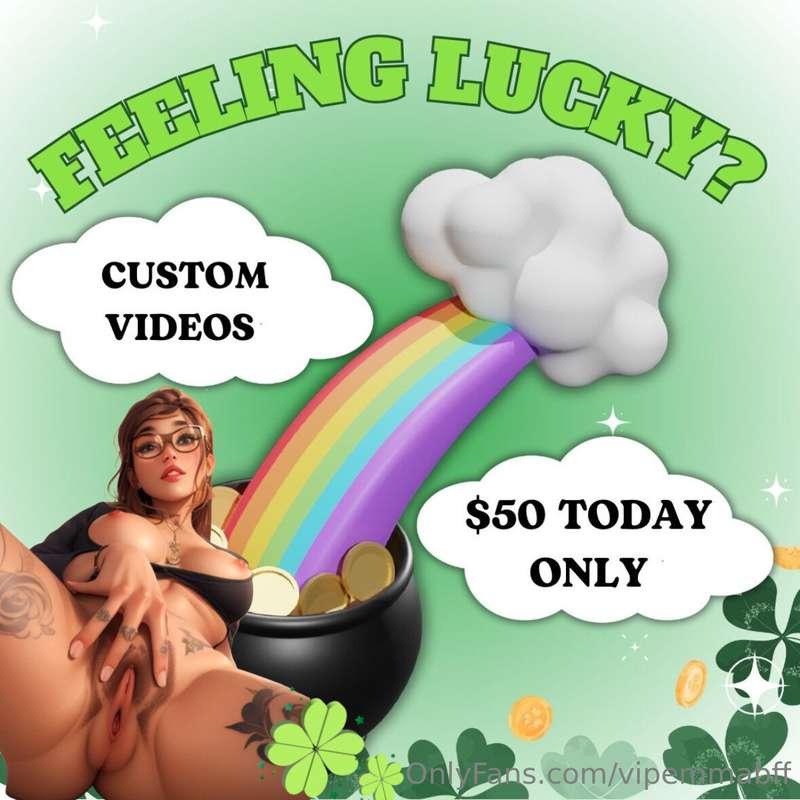 ☘️ST PATRICK DEAL☘️ ONE PERSON ONLYTIP IN THIS POST AND TELL..
