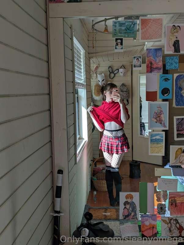 one of my favorite cam outfits, should I make a video in it ..