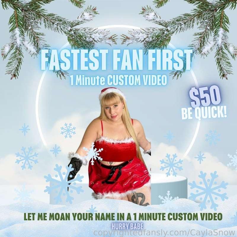 I'm making very special ,once in a lifetime Mini custom video to Celebrate Christmas Day! and they are on SALE! 😱

This is your chance to hear me moan your Name while play myself soo good! 
I'm making these Hot specially for you! 🔥



#beautiful #smile #blonde #cum #BG #GG #sextapes #tipme #fantasy #fuck #busty #bigboobs #bigass #allnatural #sextape #games #sext #customs #videcalls #facetime

