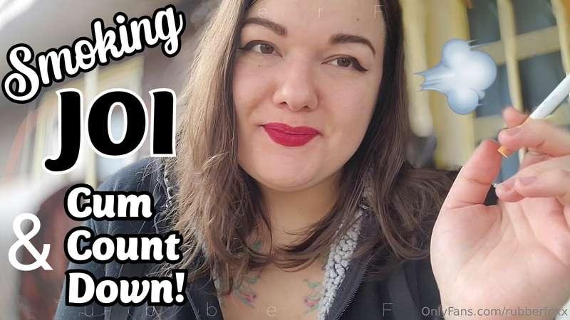 VIDEO Smoking JOI + Cum CountdownCigarette Smoking jerk off ..
