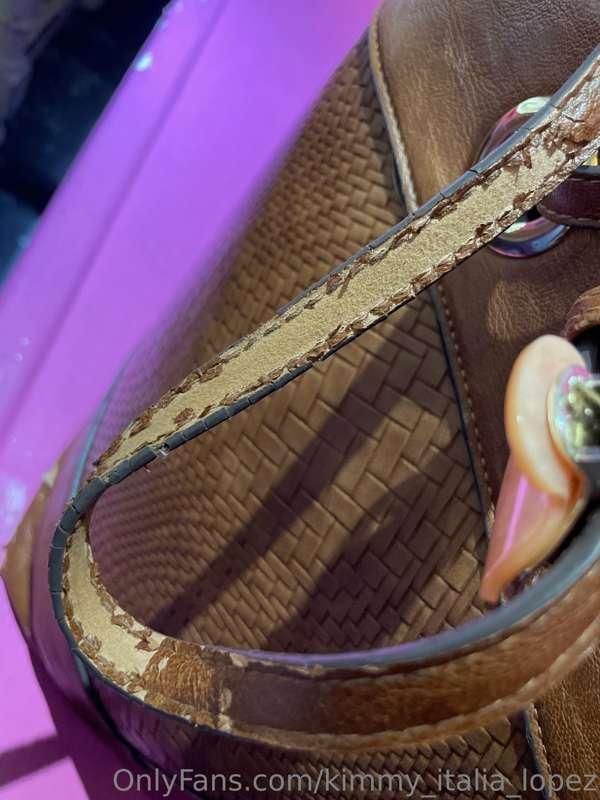 Think it’s time for a new bag this one’s falling apart 😂. 
F..