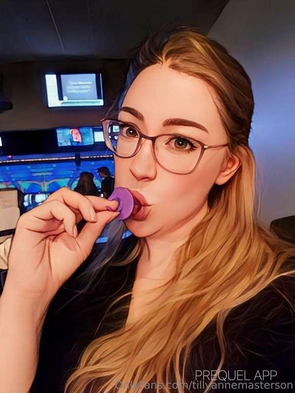 Another oral fixation - with a ring pop ;)Filter by Prequel(..