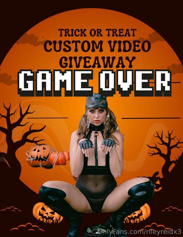 It's time to announce the winner of my Custom Video Giveaway..