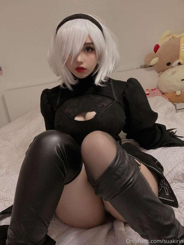 Petition to burn this 2B wig on fire ty AISNWKSJKWKS