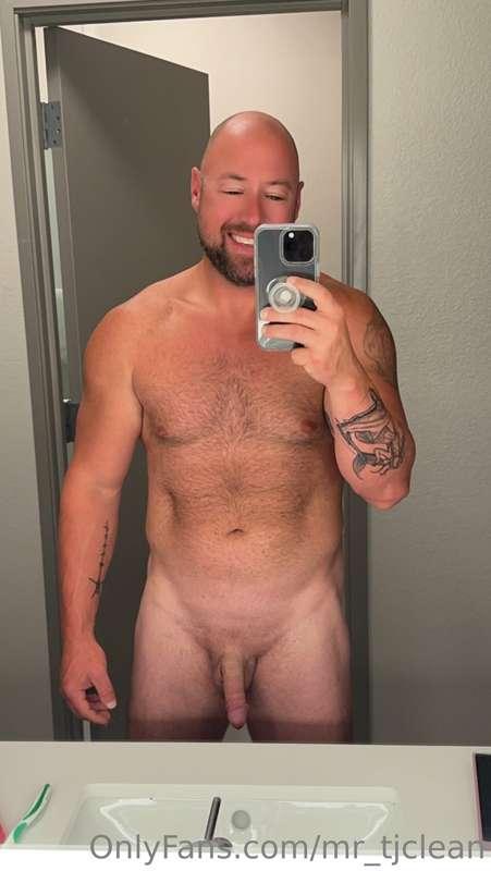 Celebrating Independence Day in my birthday suit.  I hope yo..