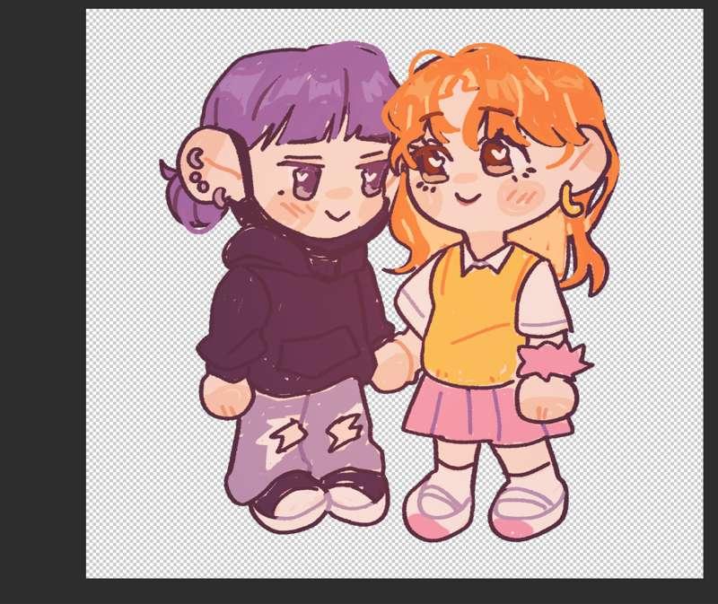 🩷🤍🧡