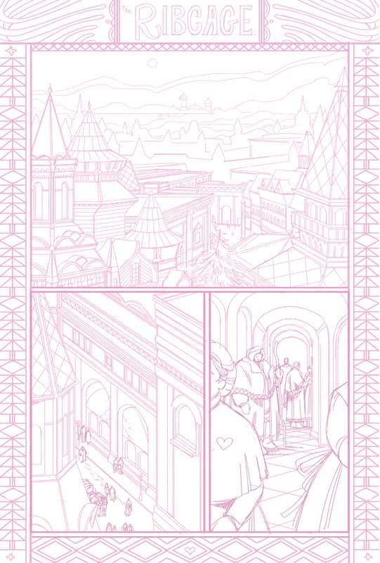 Map of the Heart  Process | Chapter 1 | Pencils so far (pages 1-9)