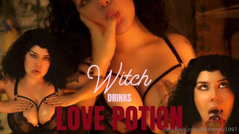 Unlock and head into the witch's lair ❤️💦You leave your quai..