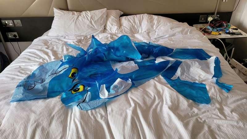 trashing a modded shark