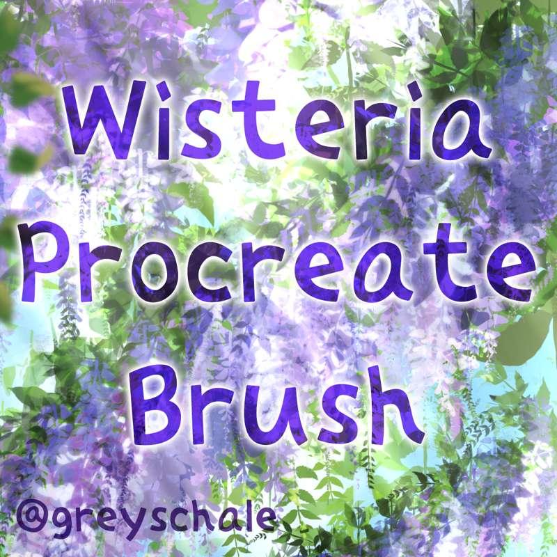 Wisteria Procreate Brush Set