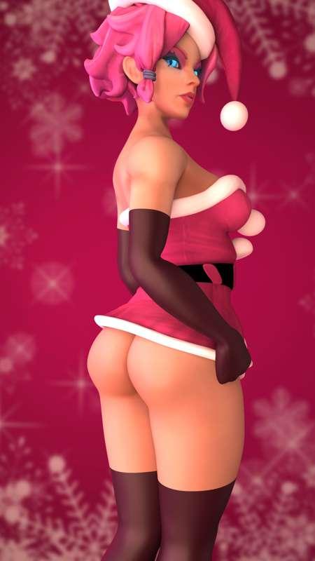 Maeve Christmas NSFW Render