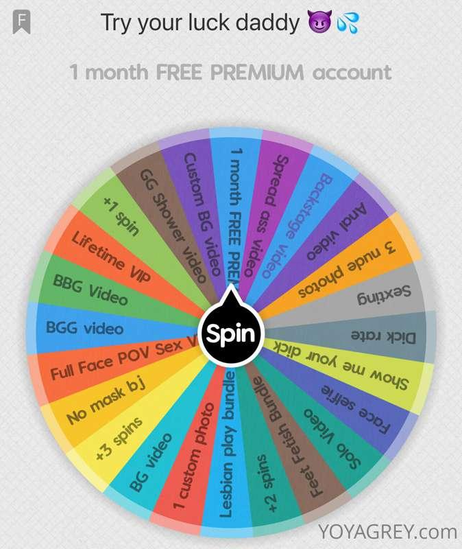 ☄️ THE WHEEL IS BACK ☄️
🌶🅽🅴🆆 🆆🅷🅴🅴🅻🌶
 • 𝐓𝐫𝐲 𝐲𝐨𝐮𝐫 𝐥𝐮𝐜𝐤 🍀 𝐈 𝐛𝐞𝐥..