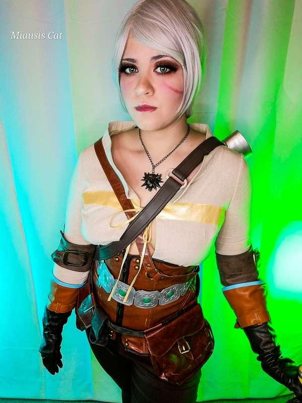 Cirilla from the Witcher 3 🐺🗡️