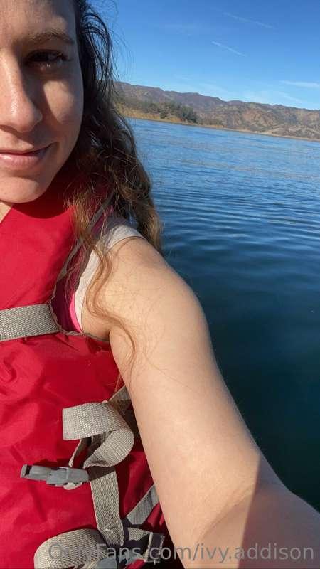 Went on the lake today! You won’t believe what happened