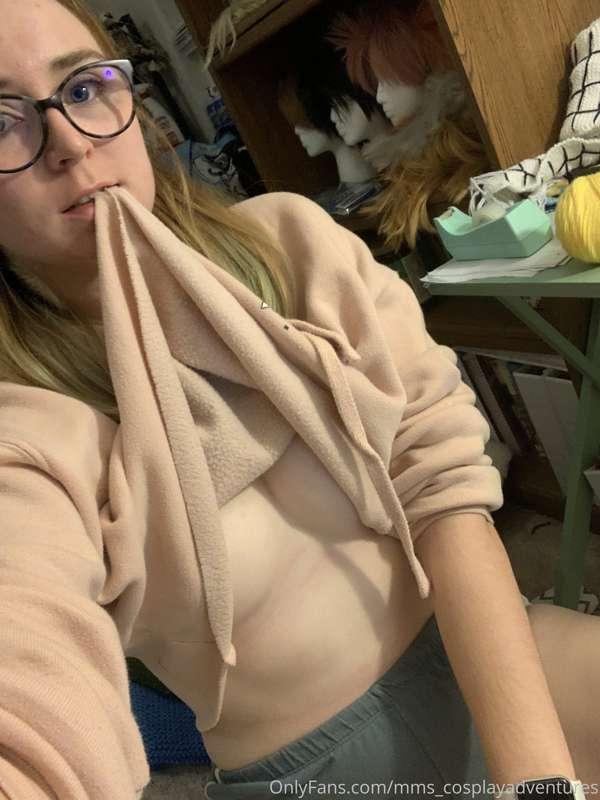 I gotta say I love this cropped Hoodie, but I bet you would ..