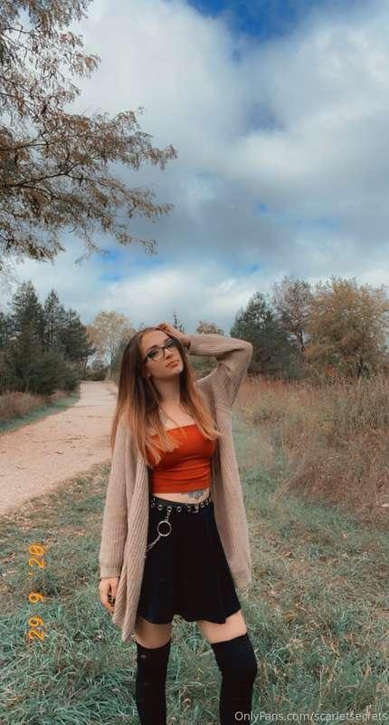 wanna see what’s under my skirt?