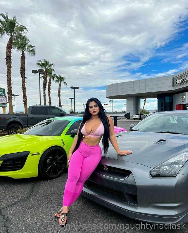should we fuck in the GTR today or the R8?