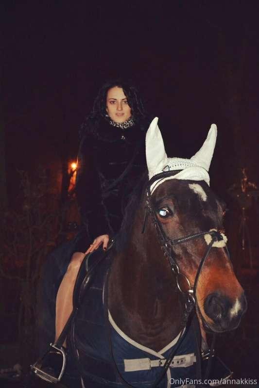 I love to ride a horse, it very much relaxes the muscles bet..
